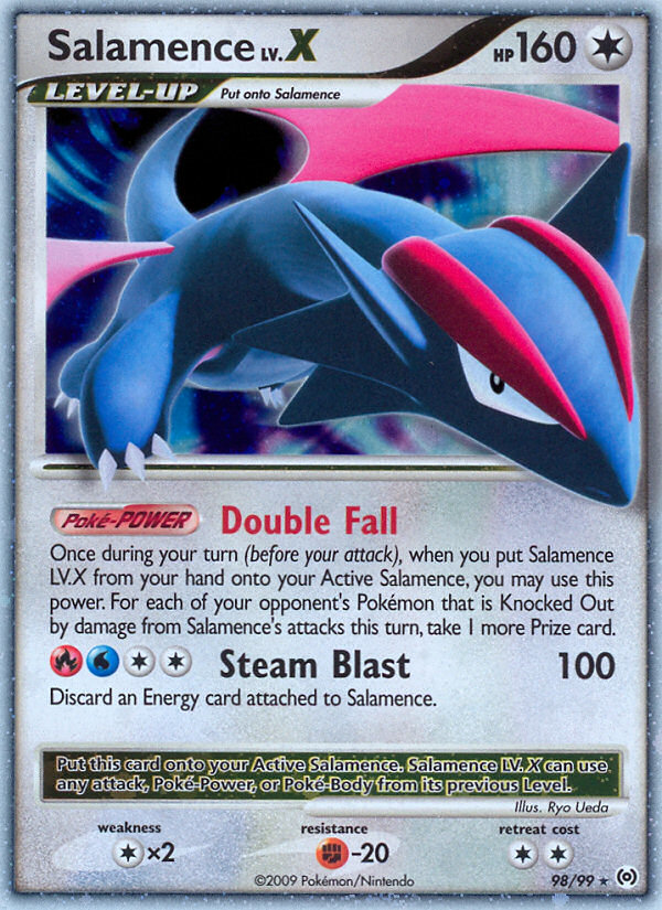 Salamence LV.X (98/99) [Platinum: Arceus] | Exor Games Summserside