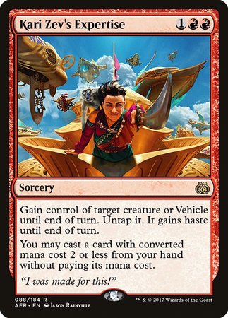 Kari Zev's Expertise [Aether Revolt] | Exor Games Summserside