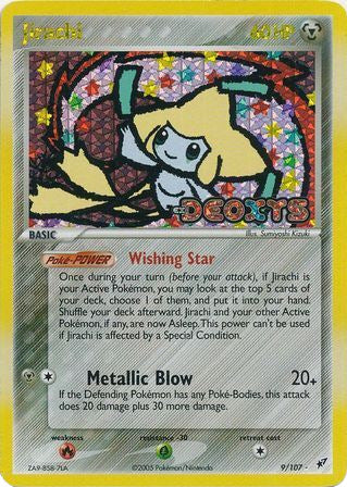 Jirachi (9/107) (Stamped) [EX: Deoxys] | Exor Games Summserside