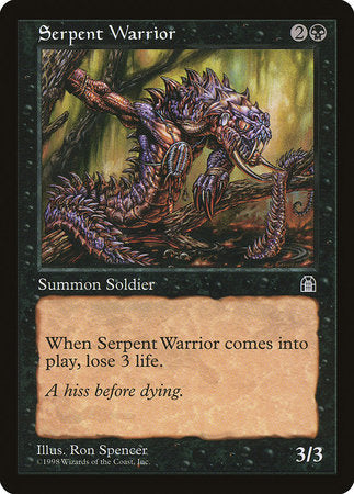 Serpent Warrior [Stronghold] | Exor Games Summserside