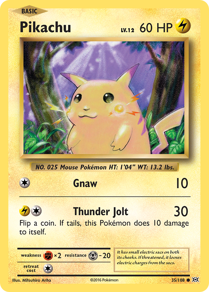 Pikachu (35/108) [XY: Evolutions] | Exor Games Summserside