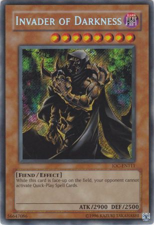 Invader of Darkness [IOC-EN111] Secret Rare | Exor Games Summserside