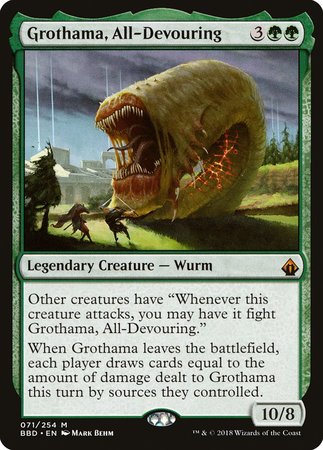 Grothama, All-Devouring [Battlebond] | Exor Games Summserside