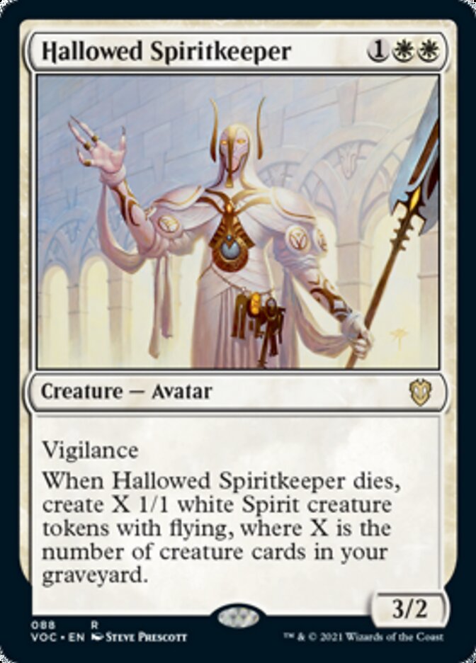 Hallowed Spiritkeeper [Innistrad: Crimson Vow Commander] | Exor Games Summserside