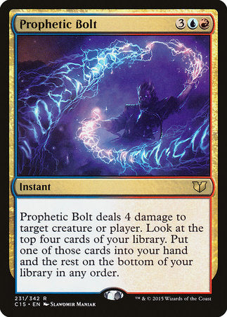 Prophetic Bolt [Commander 2015] | Exor Games Summserside