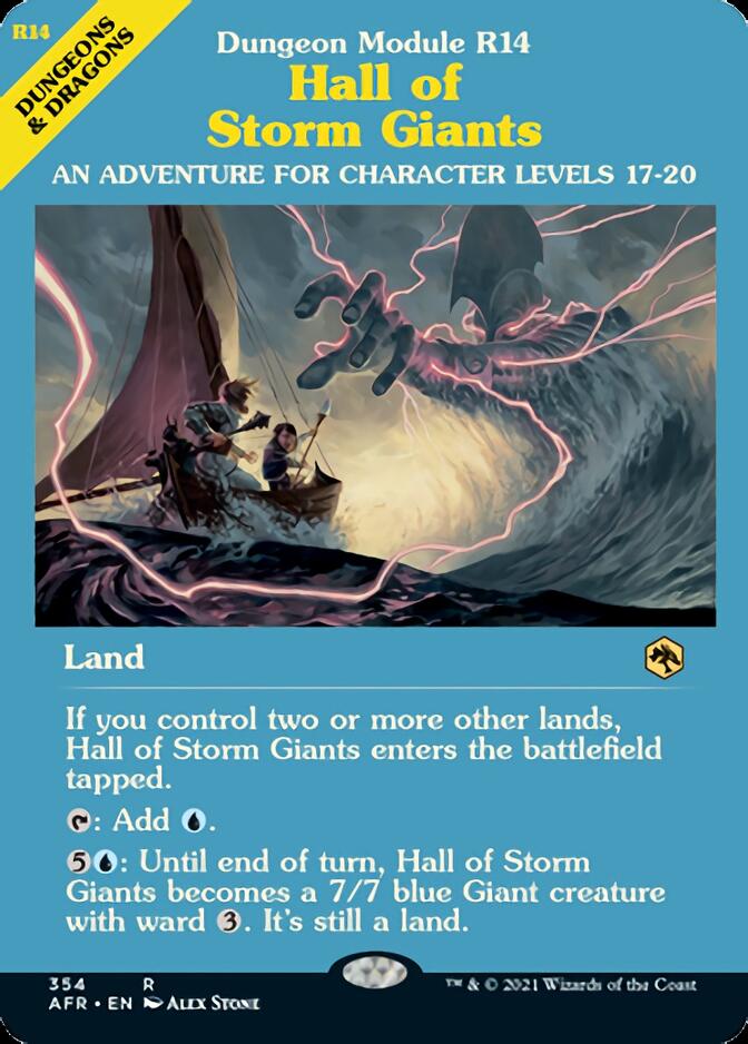 Hall of Storm Giants (Dungeon Module) [Dungeons & Dragons: Adventures in the Forgotten Realms] | Exor Games Summserside