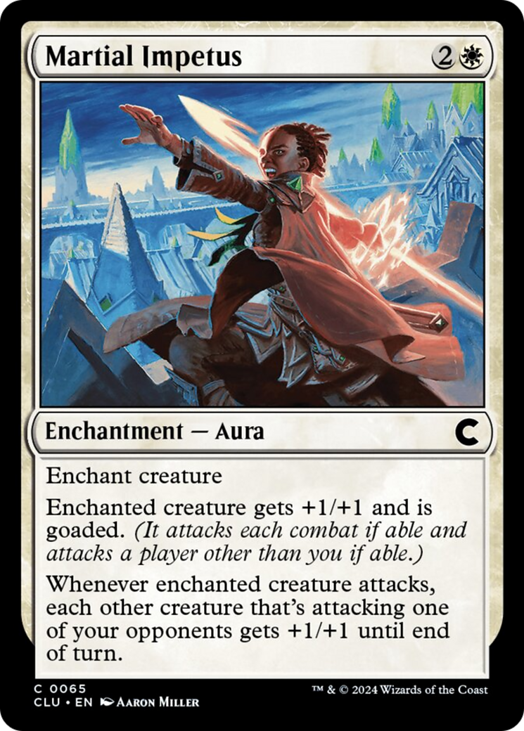 Martial Impetus [Ravnica: Clue Edition] | Exor Games Summserside