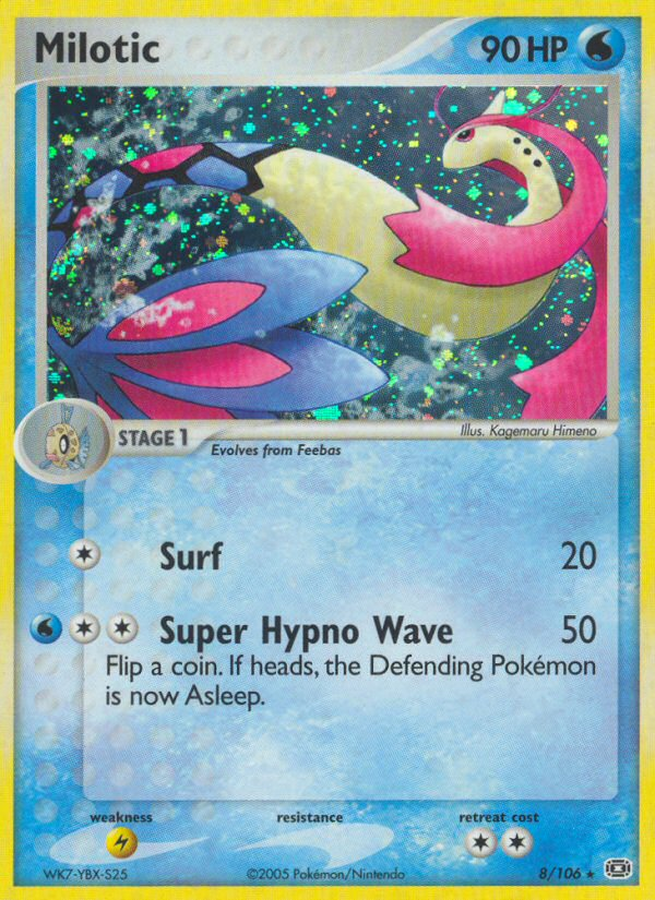 Milotic (8/106) [EX: Emerald] | Exor Games Summserside