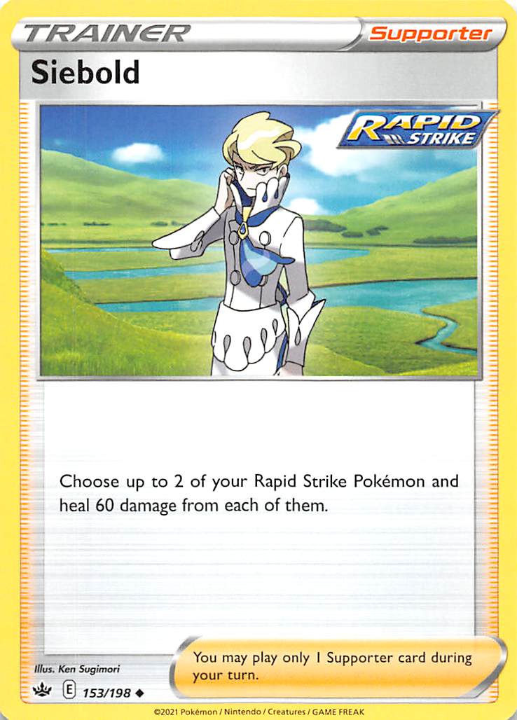 Siebold (153/198) [Sword & Shield: Chilling Reign] | Exor Games Summserside