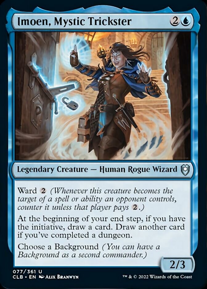Imoen, Mystic Trickster [Commander Legends: Battle for Baldur's Gate] | Exor Games Summserside