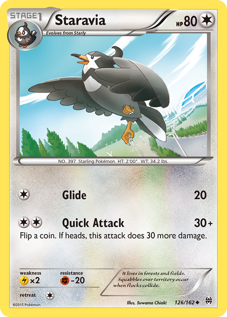 Staravia (126/162) [XY: BREAKthrough] | Exor Games Summserside