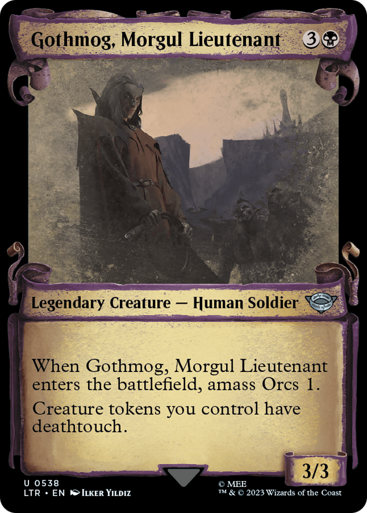 Gothmog, Morgul Lieutenant [The Lord of the Rings: Tales of Middle-Earth Showcase Scrolls] | Exor Games Summserside