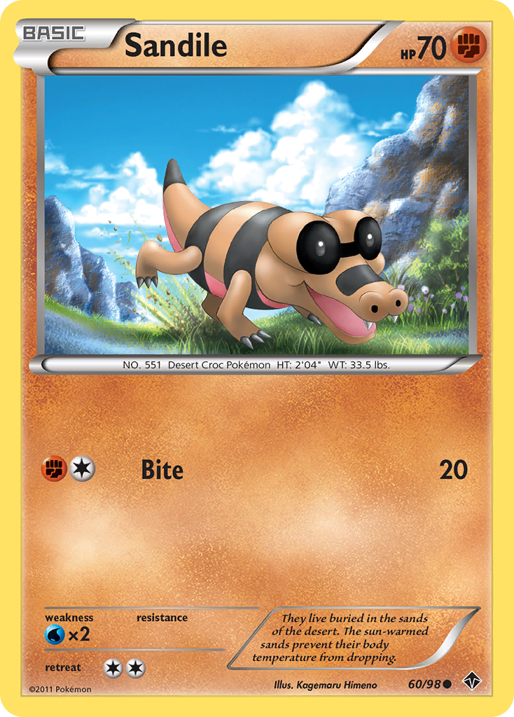 Sandile (60/98) [Black & White: Emerging Powers] | Exor Games Summserside