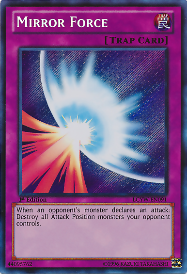 Mirror Force [LCYW-EN091] Secret Rare | Exor Games Summserside