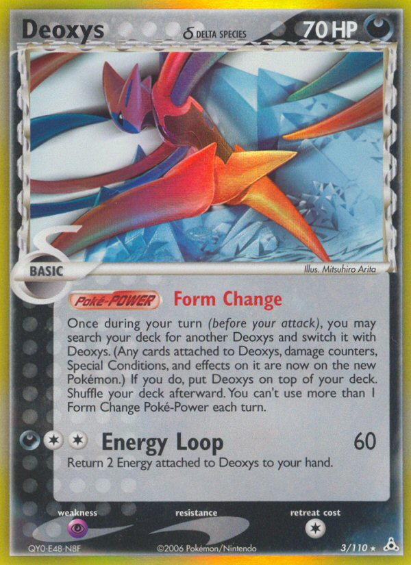 Deoxys (3/110) (Delta Species) [EX: Holon Phantoms] | Exor Games Summserside