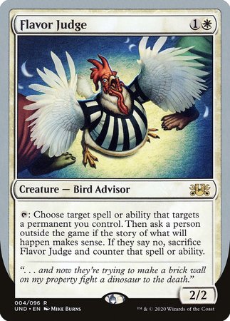 Flavor Judge [Unsanctioned] | Exor Games Summserside