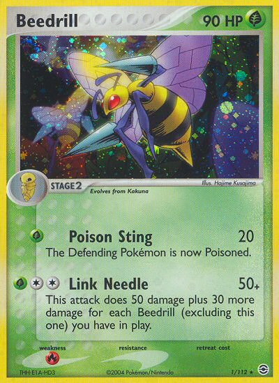 Beedrill (1/112) [EX: FireRed & LeafGreen] | Exor Games Summserside