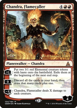 Chandra, Flamecaller [Oath of the Gatewatch Promos] | Exor Games Summserside