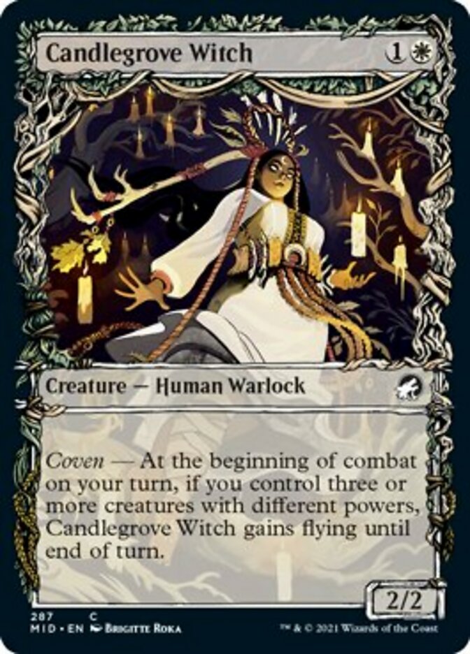 Candlegrove Witch (Showcase Equinox) [Innistrad: Midnight Hunt] | Exor Games Summserside