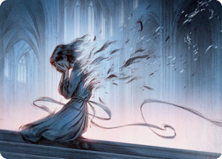 Fading Hope Art Card [Innistrad: Midnight Hunt Art Series] | Exor Games Summserside