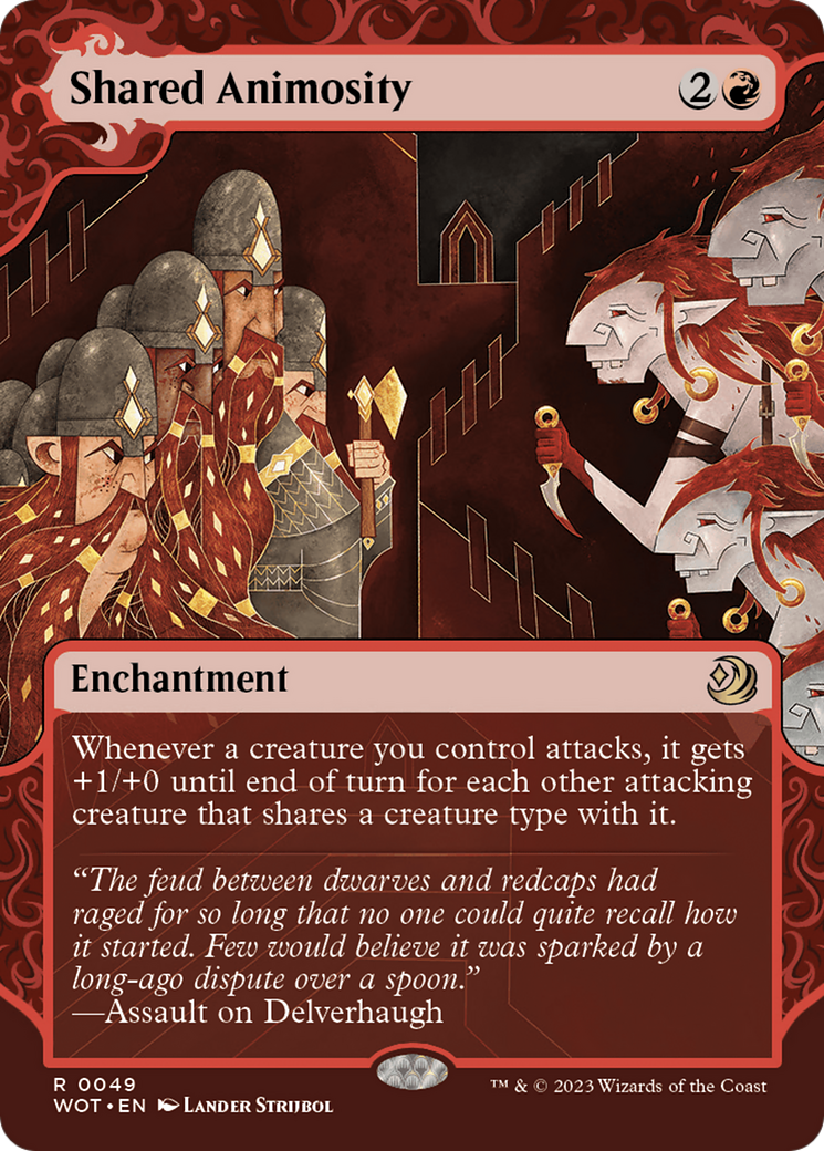 Shared Animosity [Wilds of Eldraine: Enchanting Tales] | Exor Games Summserside