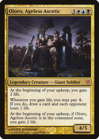 Oloro, Ageless Ascetic [Commander 2013] | Exor Games Summserside