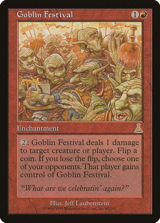 Goblin Festival [Urza's Destiny] | Exor Games Summserside