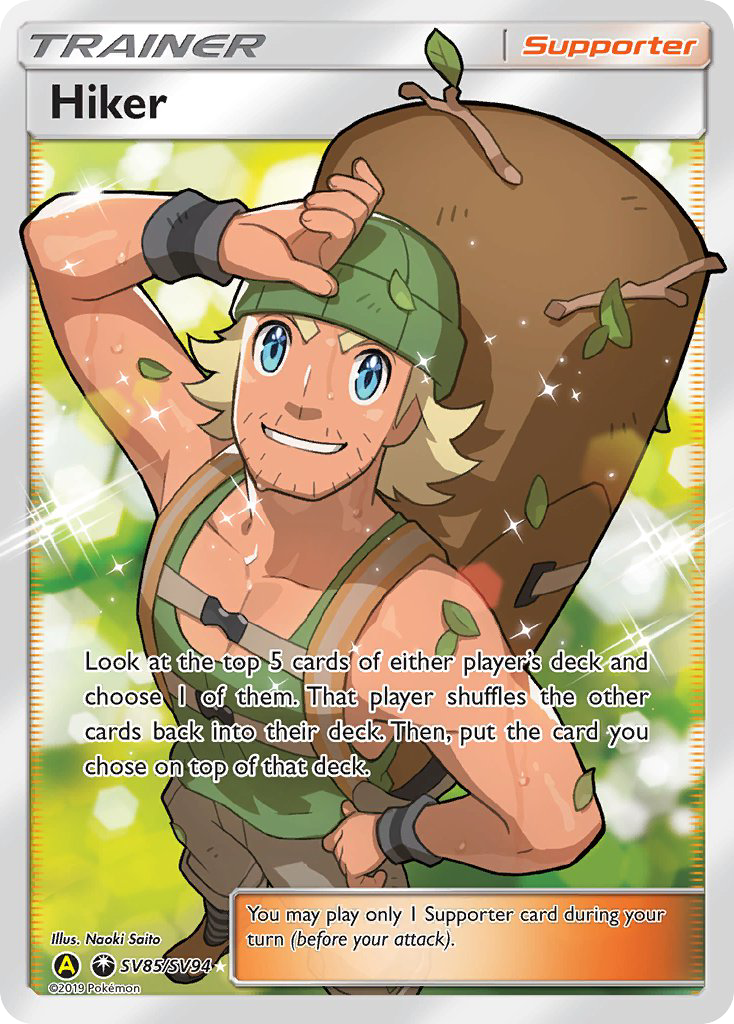 Hiker (SV85/SV94) [Sun & Moon: Hidden Fates - Shiny Vault] | Exor Games Summserside