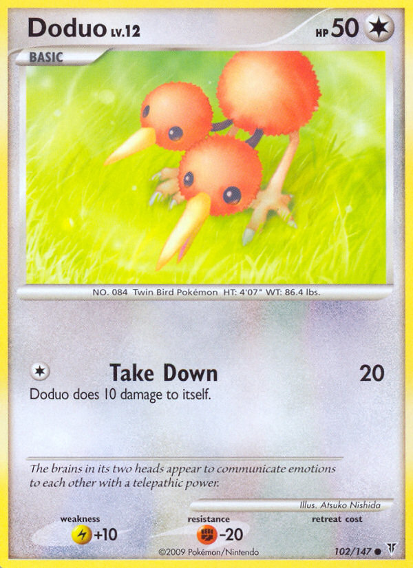 Doduo (102/147) [Platinum: Supreme Victors] | Exor Games Summserside