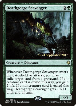 Deathgorge Scavenger [Ixalan Promos] | Exor Games Summserside