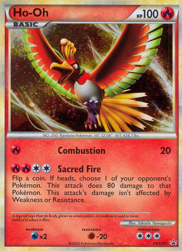 Ho-Oh (HGSS01) [HeartGold & SoulSilver: Black Star Promos] | Exor Games Summserside