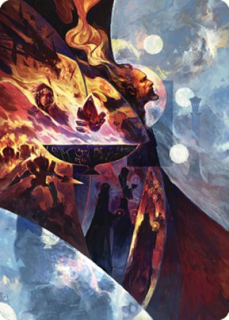 Urza's Command Art Card [The Brothers' War Art Series] | Exor Games Summserside