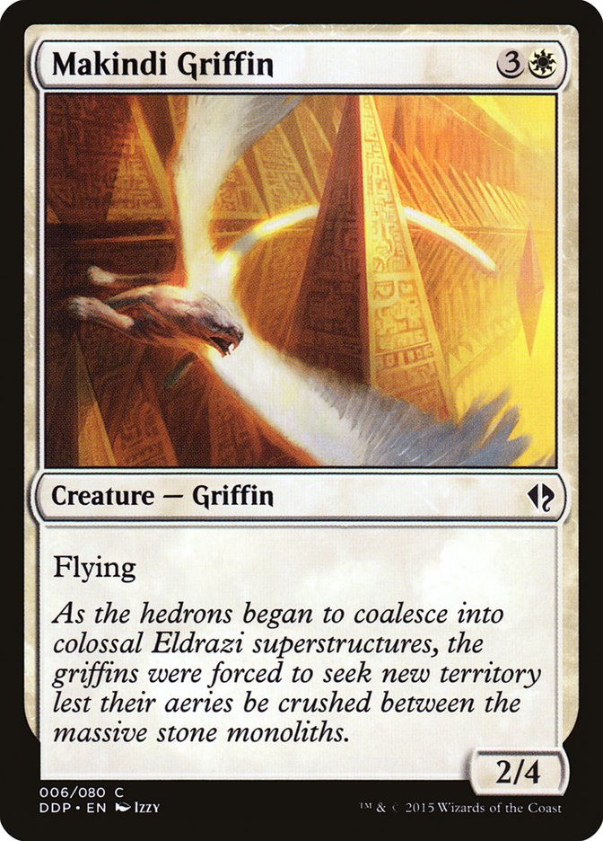 Makindi Griffin [Duel Decks: Zendikar vs. Eldrazi] | Exor Games Summserside