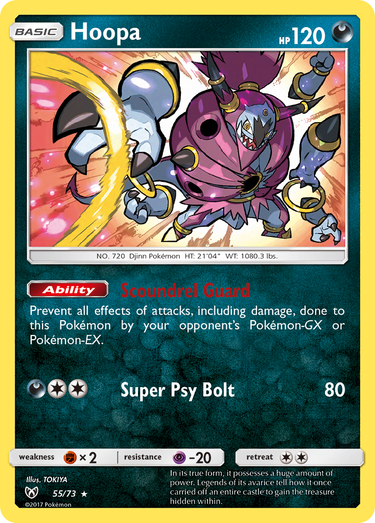 Hoopa (55/73) [Sun & Moon: Shining Legends] | Exor Games Summserside