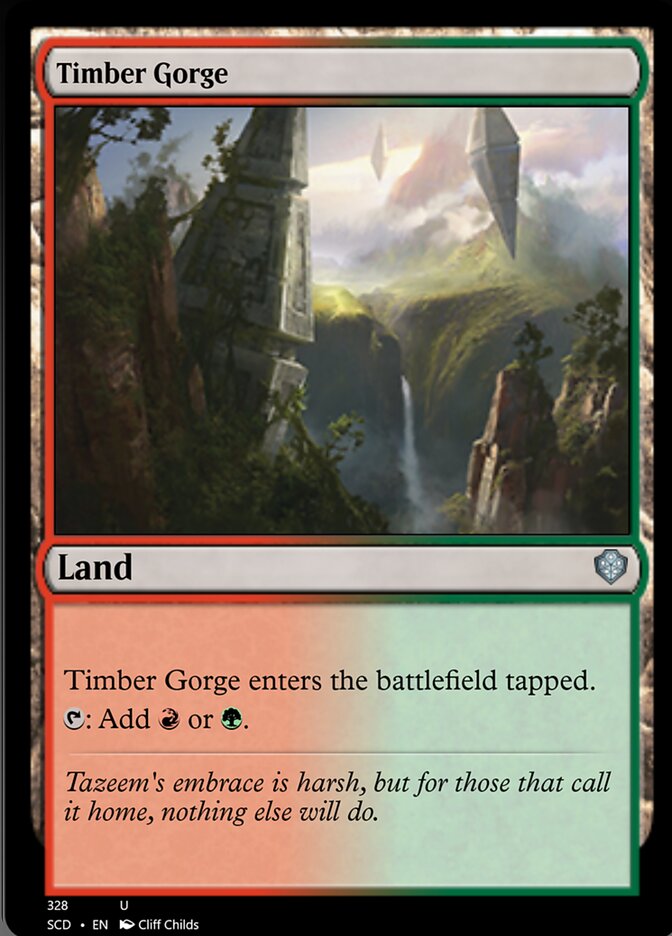 Timber Gorge [Starter Commander Decks] | Exor Games Summserside
