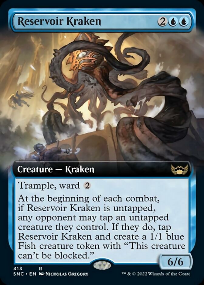 Reservoir Kraken (Extended Art) [Streets of New Capenna] | Exor Games Summserside