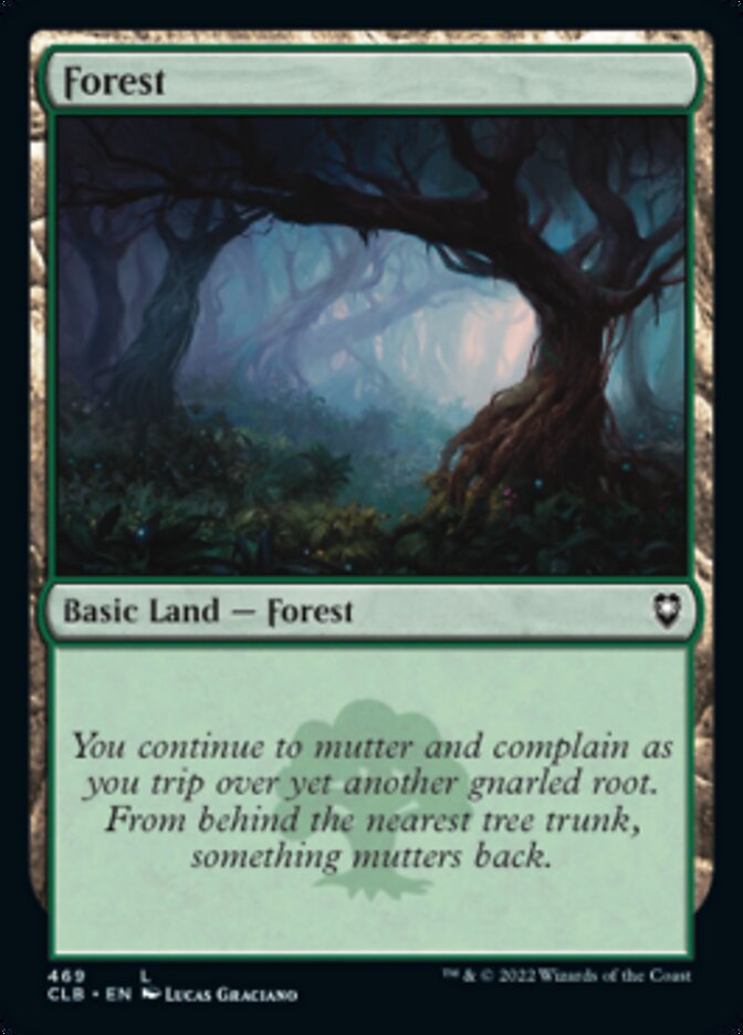 Forest (469) [Commander Legends: Battle for Baldur's Gate] | Exor Games Summserside