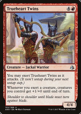 Trueheart Twins [Amonkhet] | Exor Games Summserside