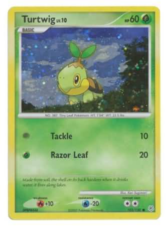 Turtwig (103/130) (Cosmos Holofoil) [Diamond & Pearl: Base Set] | Exor Games Summserside