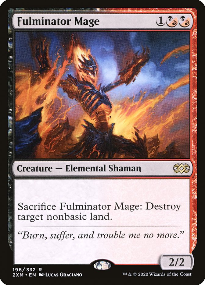 Fulminator Mage [Double Masters] | Exor Games Summserside