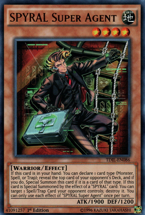 SPYRAL Super Agent [TDIL-EN086] Ultra Rare | Exor Games Summserside