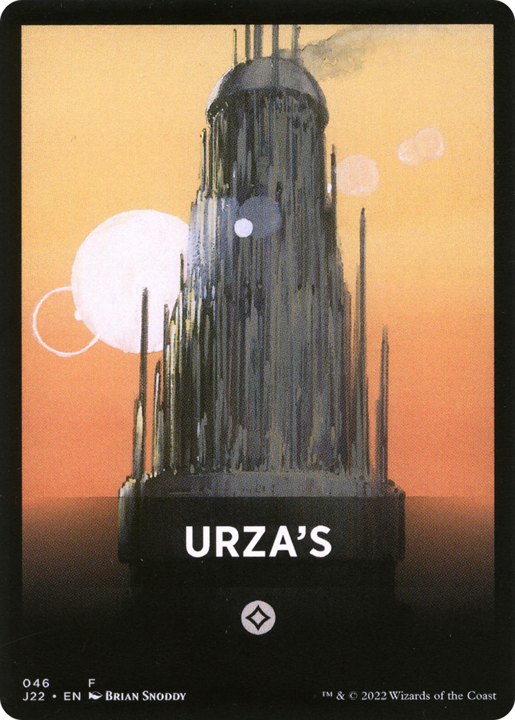 Urza's Theme Card [Jumpstart 2022 Front Cards] | Exor Games Summserside