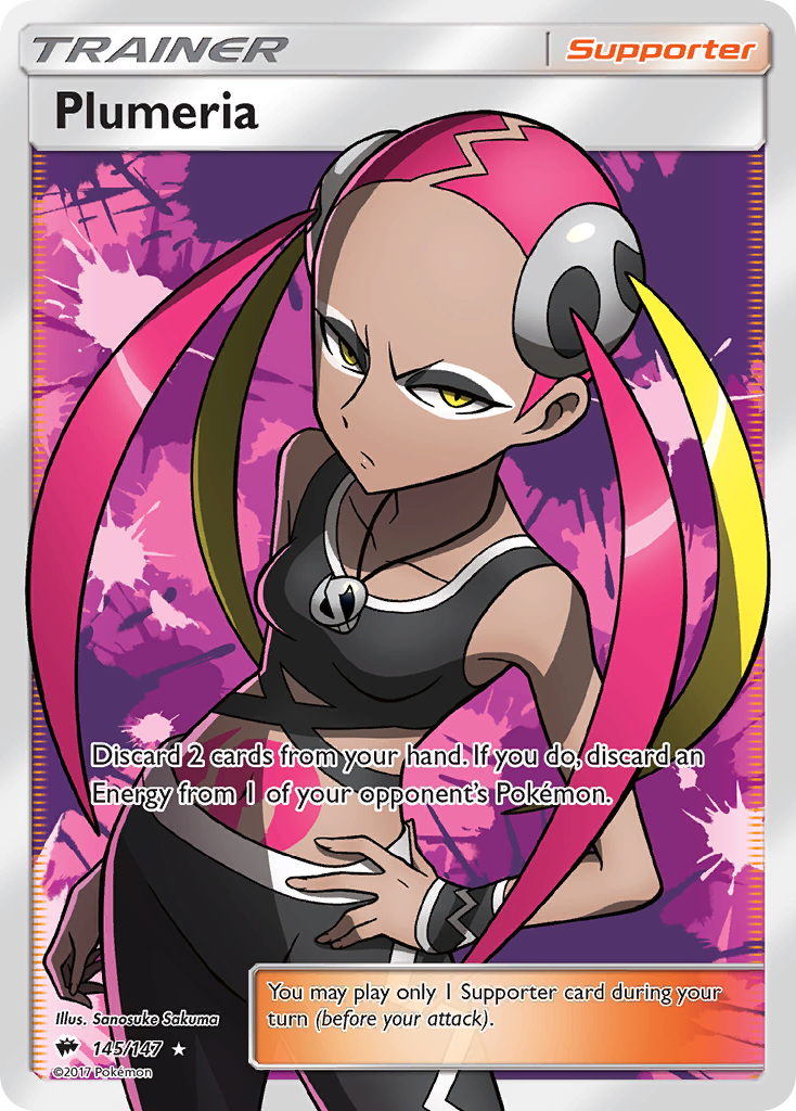 Plumeria (145/147) [Sun & Moon: Burning Shadows] | Exor Games Summserside