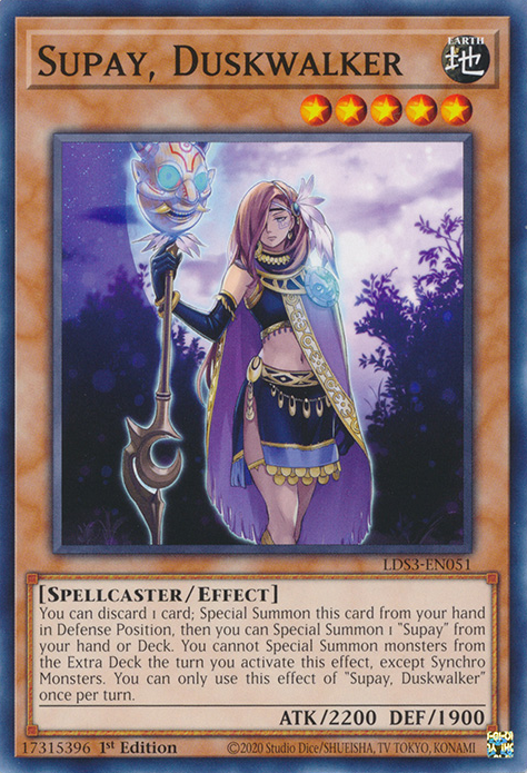 Supay, Duskwalker [LDS3-EN051] Common | Exor Games Summserside