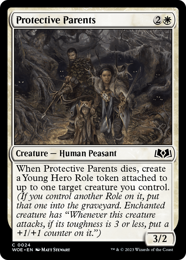 Protective Parents [Wilds of Eldraine] | Exor Games Summserside