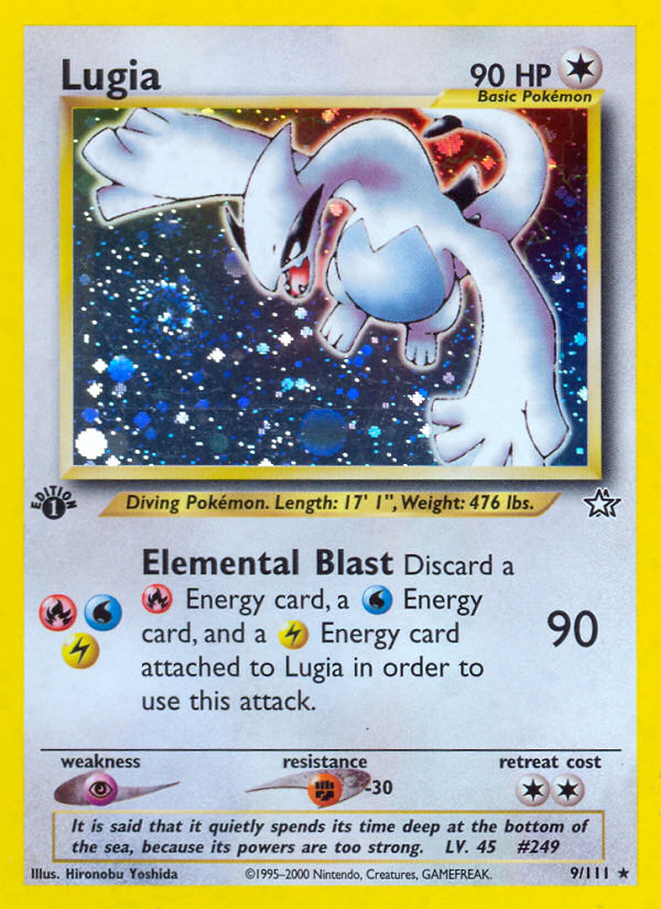 Lugia (9/111) [Neo Genesis 1st Edition] | Exor Games Summserside