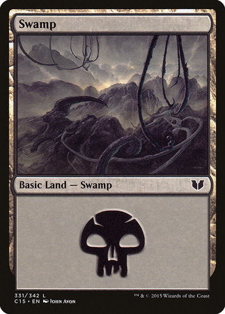 Swamp (331) [Commander 2015] | Exor Games Summserside