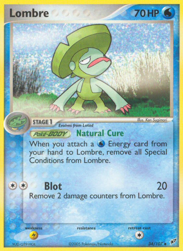 Lombre (34/107) [EX: Deoxys] | Exor Games Summserside