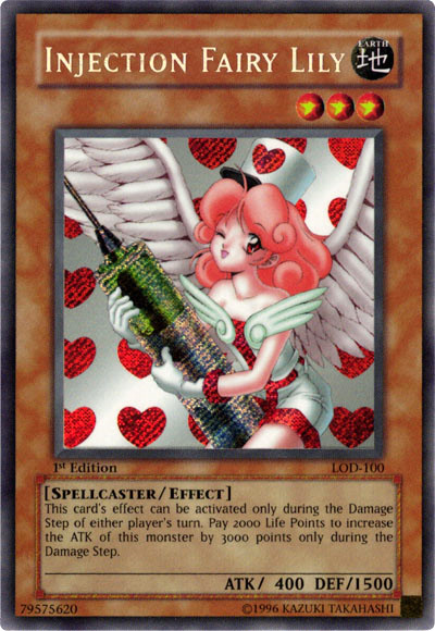 Injection Fairy Lily [LOD-100] Secret Rare | Exor Games Summserside
