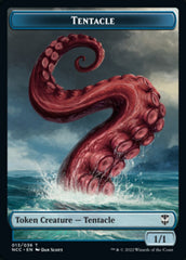 Tentacle // Champion of Wits Double-sided Token [Streets of New Capenna Commander Tokens] | Exor Games Summserside